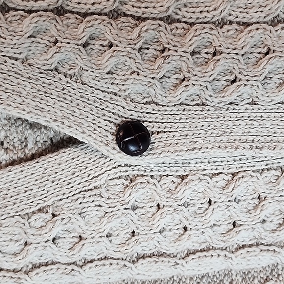 Aran Woollen Mills MADE IN IRELAND 100% merino wool vest, sz XL - Picture 3 of 10